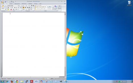 snap feature in windows 7